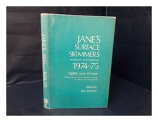 MCLEAVY, ROY. ED. Jane's Surface Skimmers, Hovercraft and Hydrofoils [1974-75] 1