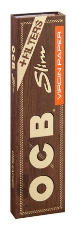 Ocb brown virgin king slim - ocb,