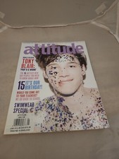Attitude Magazine Swimwear Issue #178 2009 May Gay Interest Tony Blair