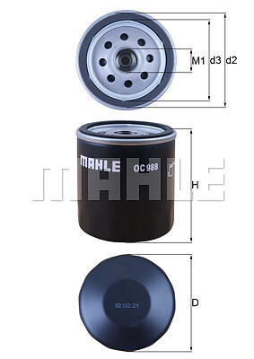 New oil filter - filter, vw