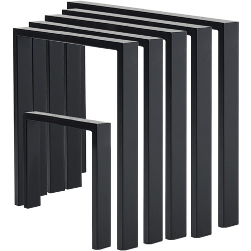 Black industrial steel - steel, table