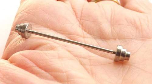 Vintage collar bar barbell - collar,