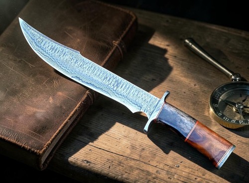 Custom handmade damascus steel - handmade,