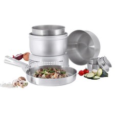 Tatonka Multi Set + Alcohol Burner Camping Cookware Stove For Spirit