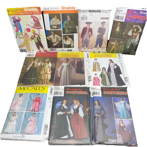 New costume sewing - new, patterns