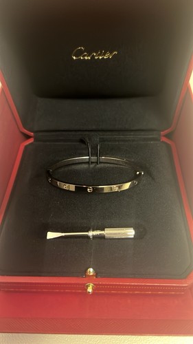 Cartier 18ct gold love - cartier,