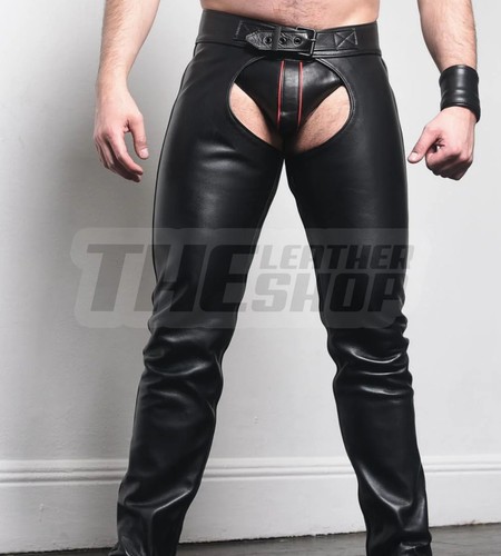 Leather party chaps - party,