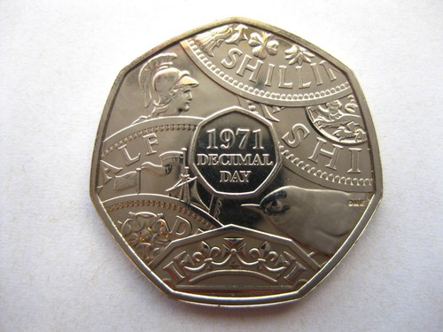 Decimal day 1971 - 1971, coin