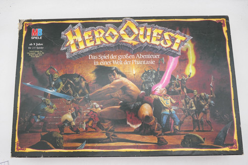 Heroquest games 1989 board - mb,