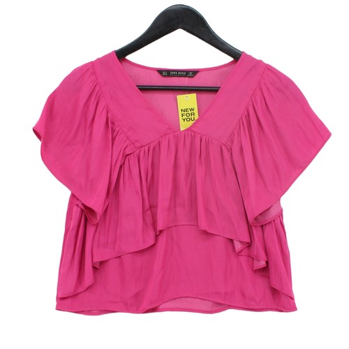 Zara women blouse - women's, pink