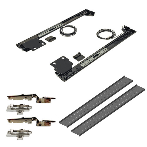 Cabinet pocket pivot - cabinet, sliding