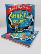 David Walliams Picture Book Set. 4 Book Set with CD's!