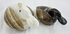 Triple-stone Onyx Alabaster