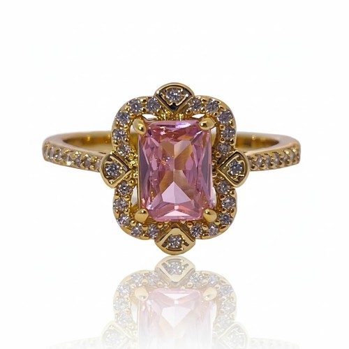 Emerald cut promise - cut, ring