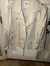 Zara Men's WhiteXL Long Sleeve