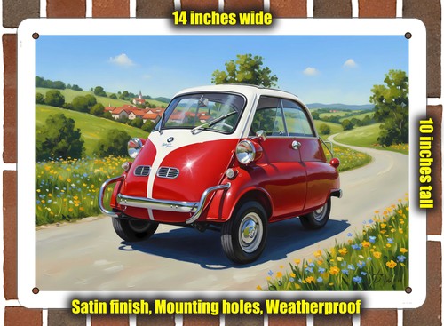 Metal sign 1958 - -, isetta