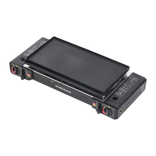 Camping gas stove double - gas,