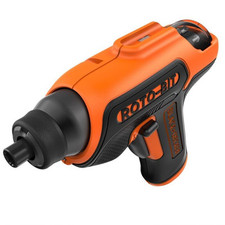Black & Decker CS36BSC 3.6V Roto-Bit Cordless Screwdriver 180 RPM, LED + 8 Bits