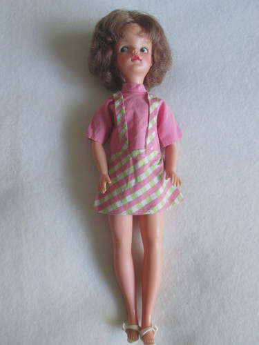 1964 auburn hair sindy doll - hair,