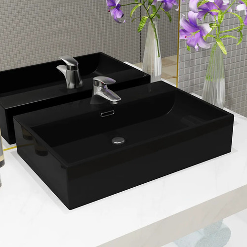 Basin faucet hole ceramic - hole,