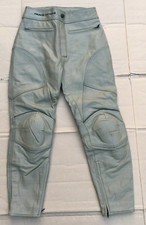 FRANK THOMAS Lady Rider Ladies Leather Motorbike Trousers UK 12  30" Waist LBP2