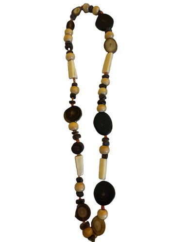 Vintage bead necklace - , mid