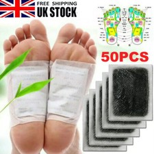 50x Detox Foot Patches Pads