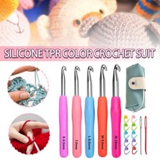 Crochet Hooks Set for Ergonomic Soft Grip Handles Beginner  Arthritic Hands