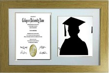 Graduation Double Photo Frame