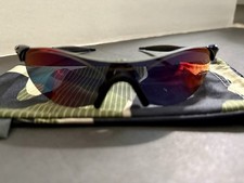 VTG 90s Oakley Zero .4 Oval Cobalt Sunglasses Rare
