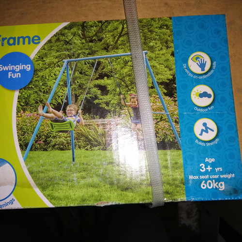 Double swing frame with - double,