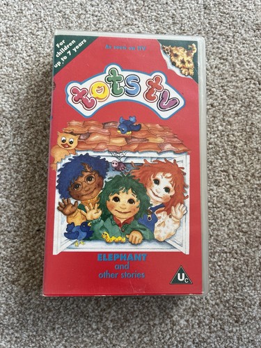 Vintage tots vhs elephant - vintage,