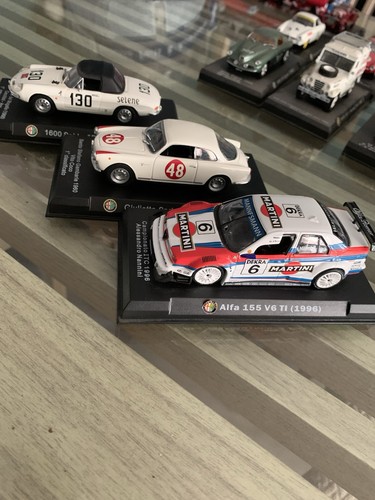 3xalfa romeo scale models - 1:43,