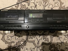 sansui twin cassette deck