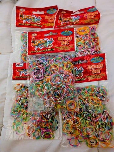 Loom bands packs - bands, sealed