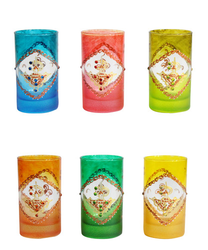 Moroccan tea glasses - moroccan,