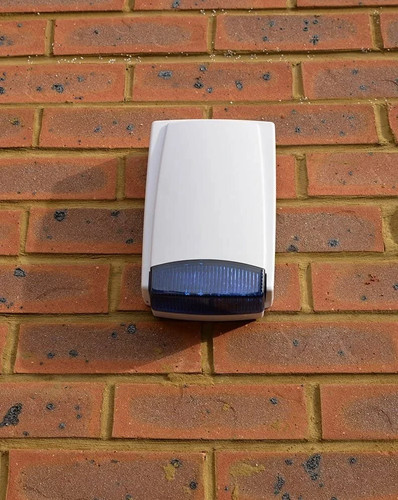 Dummy alarm box blue lens - box,