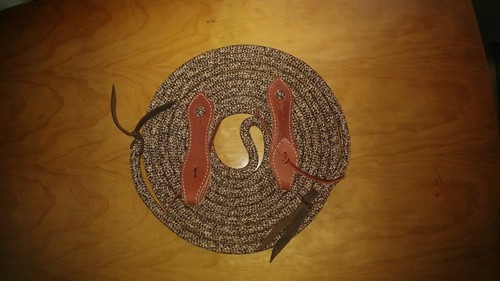 Mecate horseman s reins - horseman's,