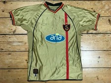 Galatasaray Away Football Shirt Gold Soccer Jersey Size Large
