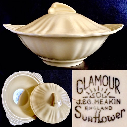 Antique g meakin pottery - j,