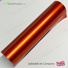 CANDY Orange Metallic Vinyl Wrap Car Film ( Air Bubble Free ) All Vehicle Sizes