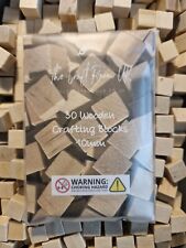 WOODEN CRAFTING BLOCKS CUBE