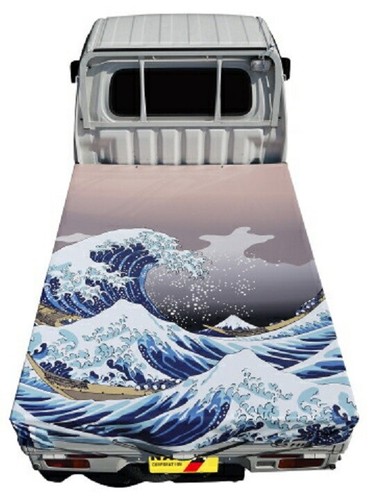 Hokusai ukiyoe tonneau cover - tonneau,