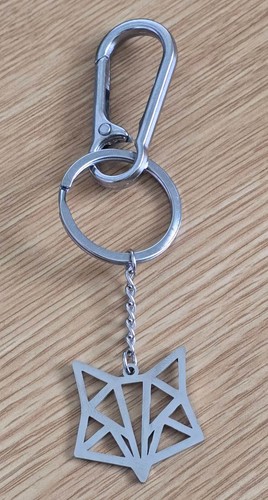 Discreet hotwife vixen keyring - discreet,
