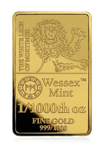 Wessex mint 1000th oz - mint, 1/1000th