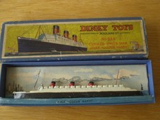 Dinky pre war queen mary boxed