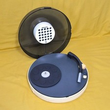 VINTAGE 1970s PHILIPS 'UFO' 22GF303/03B portable record player PATRICE DUPONT