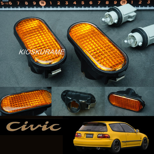 Fits for honda civic - honda, amber