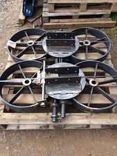 Shepherds hut wheels, Axles