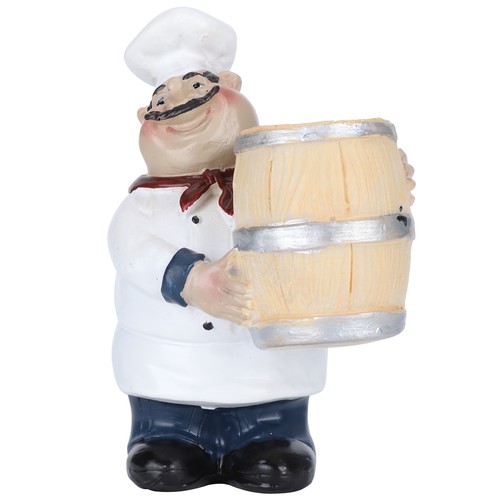 Resin chef statue toothpick - statue,